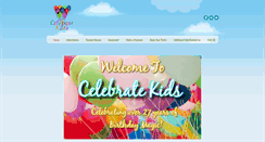 Desktop Screenshot of celebratekidslv.com