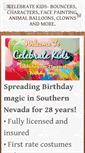 Mobile Screenshot of celebratekidslv.com